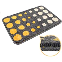 Enibon Alfombra de Baño- 60x40cm Alfombra Baño Absorbente Antideslizante Súper Suave de Microfibra de Chenilla…